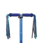 Flecos para manillar de patinete azules reflectantes