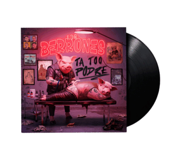 Portada Vinilo Ta too podre – Los Berrones