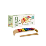 Xilabú 8 Tonos xilófono infantil de madera con placas de colores