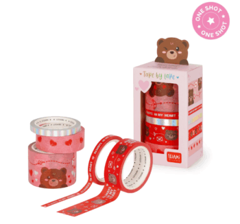 Set de 5 Cintas Decorativas Adhesivas San Valentín 2026 de Legami