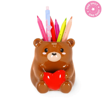 Portalápices de Cerámica Oso San Valentín 2026 de Legami