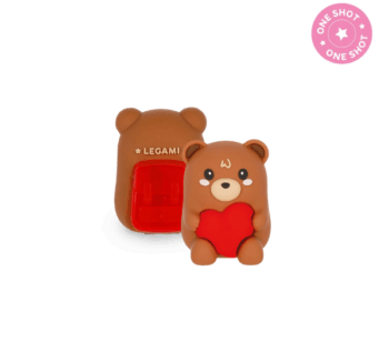 Sacapuntas Luminoso Con Depósito Teddy San Valentín 2026 de Legami