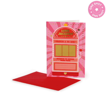 Tarjeta de Felicitación Rasca y Descubre San Valentín 2026 de Legami