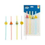 Pajitas Reutilizables Balvi Mr Wonderful (Set de 4)