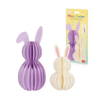 Set de 2 Conejitos Plegables de Papel Pascua 2026 Legami