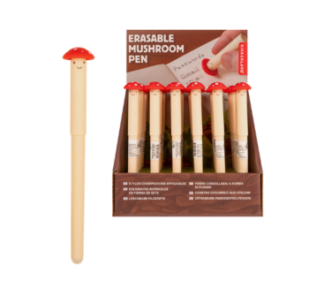 Bolígrafo Borrable de Seta rojo