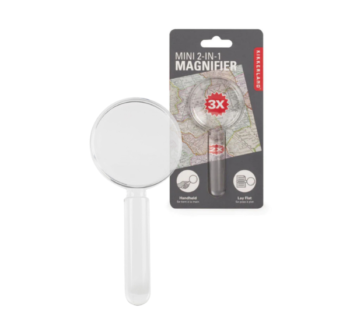 Mini Lupa de 3 Aumentos portátil