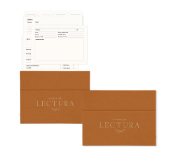 Caja Diario de Lectura Box + Cards terciopelo