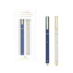 Pack de 2 Bolígrafos de Gel TGM azul denim y beige arena