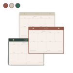 Notepad Semanal Let’s Plan portada entelada con stamping dorado