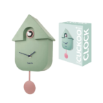 Reloj Cuco Casita Menta frontal