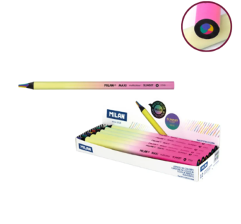 Lápices Multicolor MAXI Redondos Sunset Milan vista general