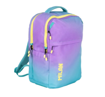 Mochila 5 Cremalleras Verde Sunset Milan 25 litros