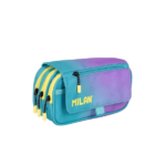 Estuche Portatodo 4 Cremalleras con Solapa Sunset Milan