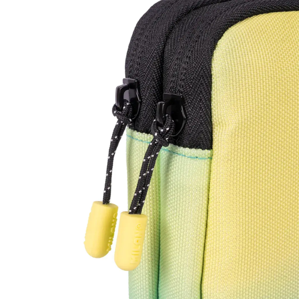 Plumier 2 Pisos con Contenido Sunset Milan Detalle gomas de borrar modelo 4024 y 320 Sunset