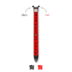 Bolígrafo de Dos Colores Click&Clack Ladybug (Mariquita) Legami