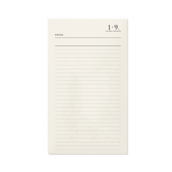 Set de 10 Tarjetas Organizativas Focus 1·9 TGM Tarjetas organizativas Focus 1·9 TGM