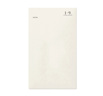 Set de 10 Tarjetas para Notas 1·9 TGM en papel 250 gsm. Perfectas para organizar ideas, listas y recordatorios en tu planner.