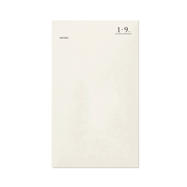 Set de 10 Tarjetas Organizativas para Notas 1·9 TGM Set de 10 Tarjetas para Notas 1·9 TGM en papel 250 gsm. Perfectas para organizar ideas, listas y recordatorios en tu planner.