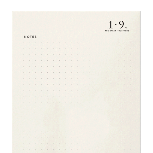 Set de 10 Tarjetas Organizativas para Notas 1·9 TGM Planning cards notas planner modular