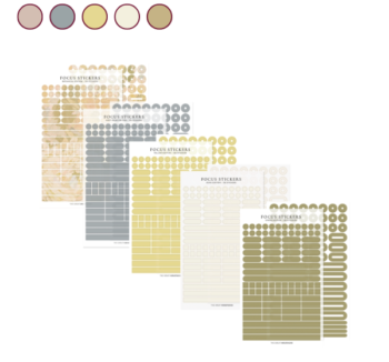 Focus stickers 1·9 TGM verde en los 5 colores