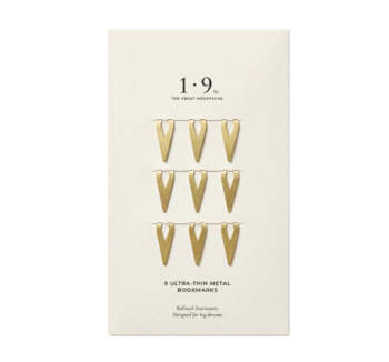 Marcapáginas clip dorado 1·9 TGM