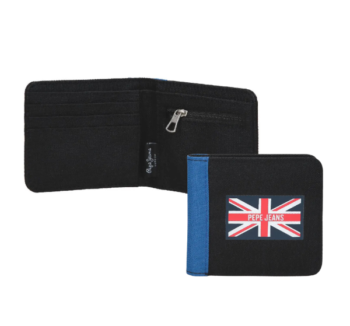 Cartera Henry Negro Pepe Jeans vista frontal