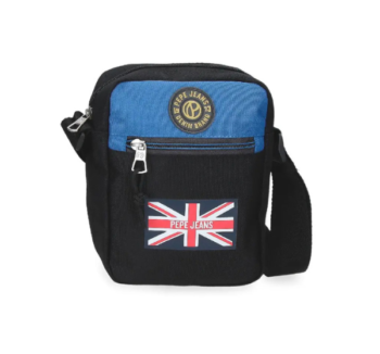 Bandolera Henry Negro Pepe Jeans vista frontal