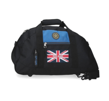 Bolsa de Viaje Henry Negro Pepe Jeans vista frontal