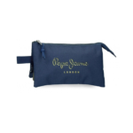 Estuche Triple Arwyn Marino Pepe Jeans vista frontal