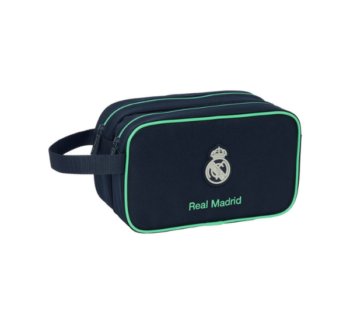 Neceser 2 Cremalleras Real Madrid Segunda Equipación 25/26