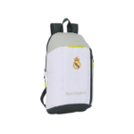 Mini Mochila Real Madrid Primera Equipación 25/26 blanca