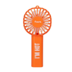 Ventilador Portátil “I'm Hot” Naranja con lanyard incluido