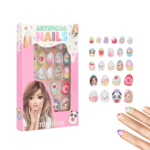 Uñas postizas Candy Glam TopModel colores brillantes