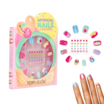 Set uñas postizas y brillantitos TopModel Candy Glam
