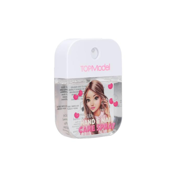 Spray para Cuidado de Mano y Uñas Candy Glam de TopModel - Librería Campoamor Spray hidratante manos aroma cereza TopModel