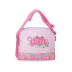 Bandolera Girl Zone Enso rosa con estampado floral