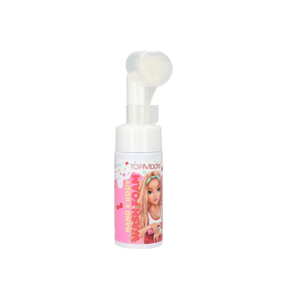 Espuma para Manos y Cuerpo Candy Glam de TopModel - Librería Campoamor Dosificador corazón TopModel espuma baño niños