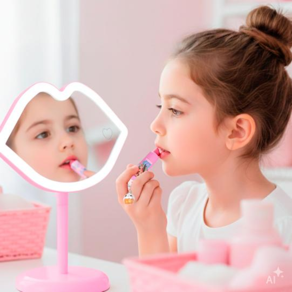 Espejo de Maquillaje Candy Glam de TopModel - Librería Campoamor Espejo tocador niñas TopModel Candy Glam