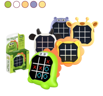 Juego didáctico tic tac toe animales portátil