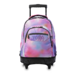 Mochila Escolar con Degradado Glitter Lila Totto vista frontal brillante