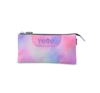 Estuche Escolar Triple Glitter Totto