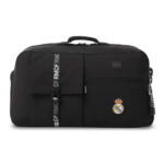 Bolsa de Viaje Real Madrid Totto vista frontal con escudo
