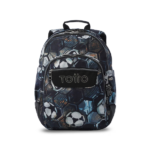 Mochila Escolar Infantil Soccer Totto diseño frontal