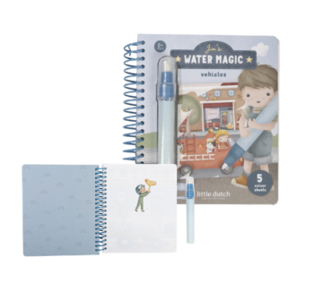 Libro Mágico de Agua Vehículos Little Dutch