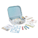 Maleta de Creatividad Vehículos Little Dutch