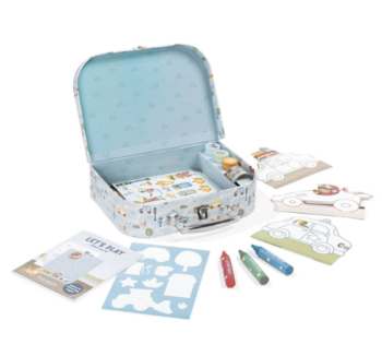 Maleta de Creatividad Vehículos Little Dutch