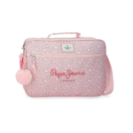 Cartera Extraescolar Mia Rosa Claro Pepe Jeans frontal