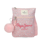 Mochila de Saco Mia Rosa Claro Pepe Jeans frontal