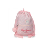 Mochila de Deporte Mia Rosa Claro Pepe Jeans frontal